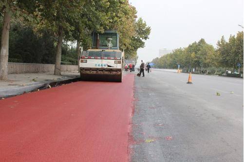 彩色沥青路面施工方案