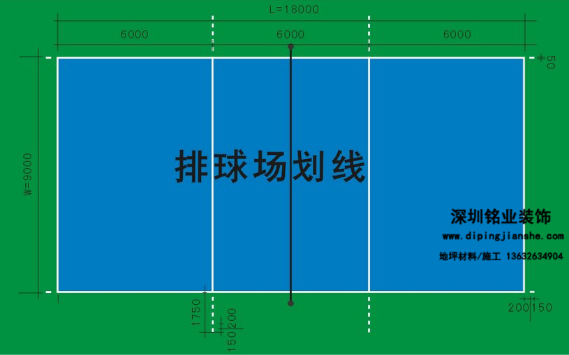 排球场地建设施工相关事项