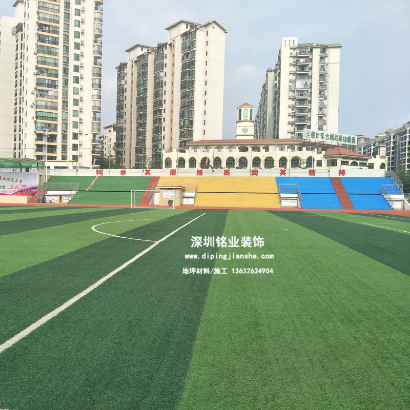 广东省惠州市第一中学人造草足球场