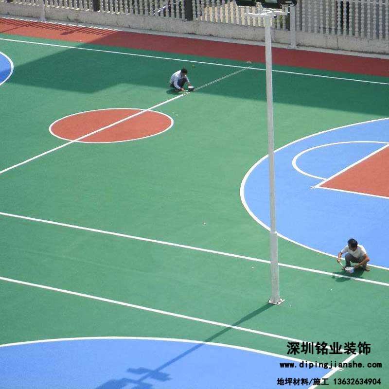 丙烯酸球场的验收标准