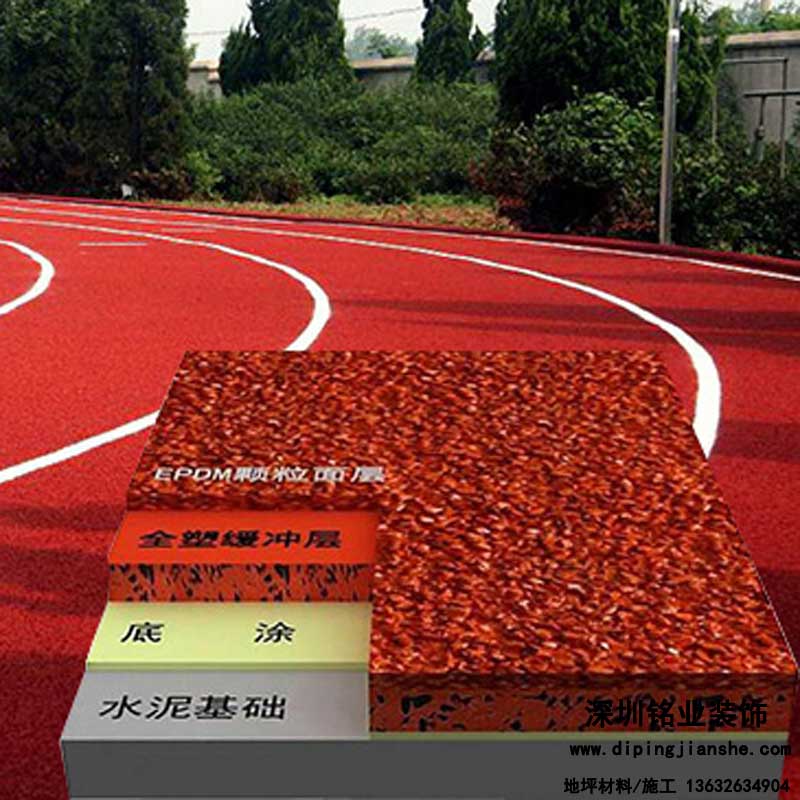 环保型塑胶跑道材料与工艺说明