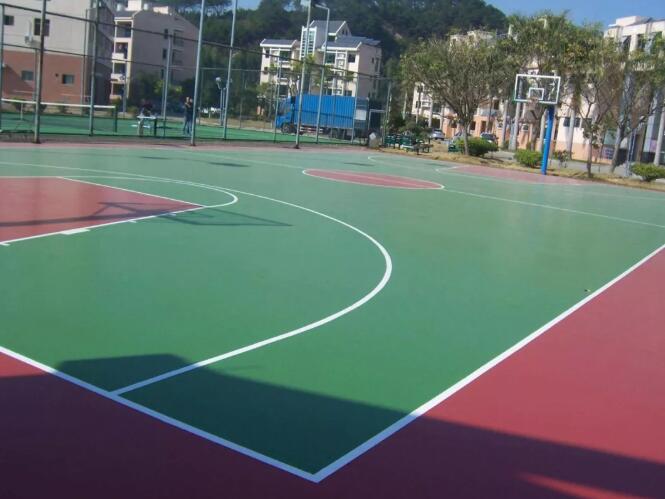 硅PU篮球场排水设施方案